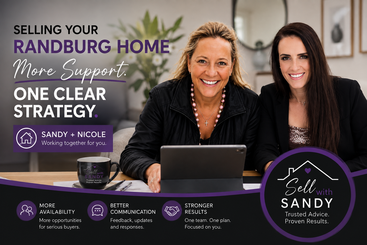 Why are two agents involved when you sell your home? Discover how Sandy and Nicole work together to provide Randburg sellers with greater availability and support while maintaining one clear strategy and point of accountability.